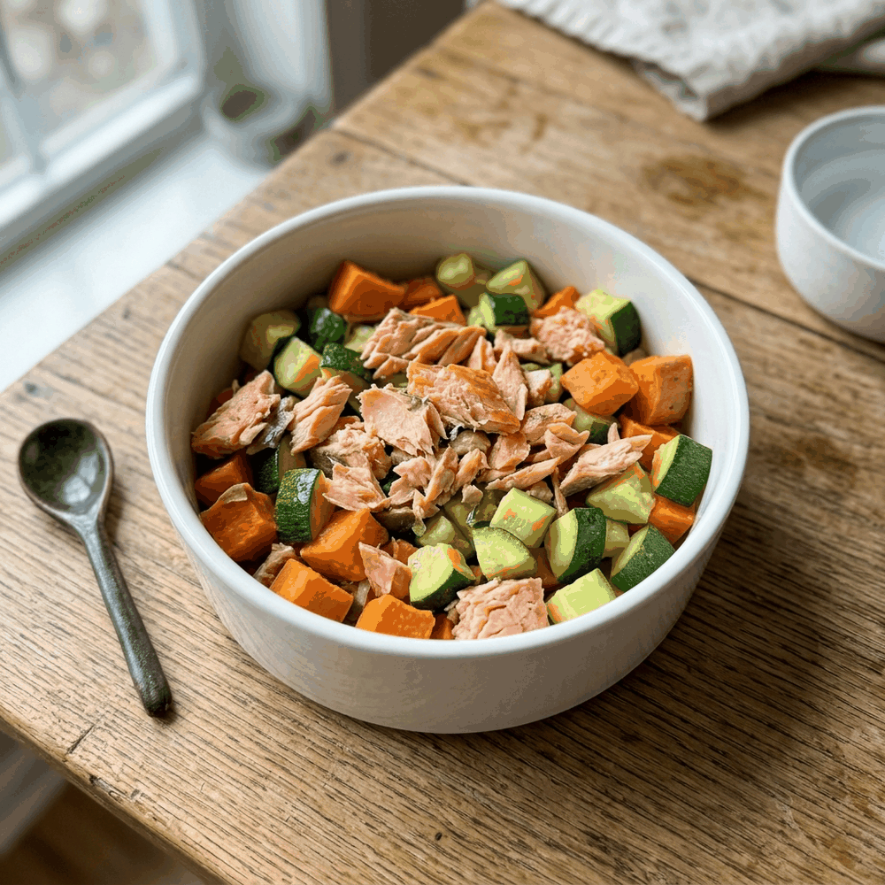 Menú de Salmón Rico en Omega-3